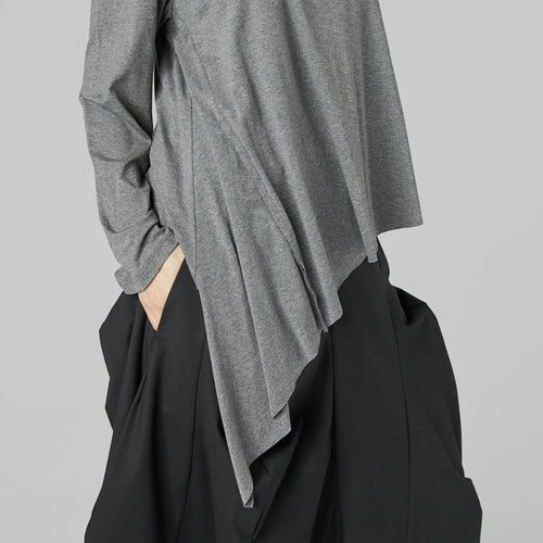 SKIRT WITH PLEATS BLUE