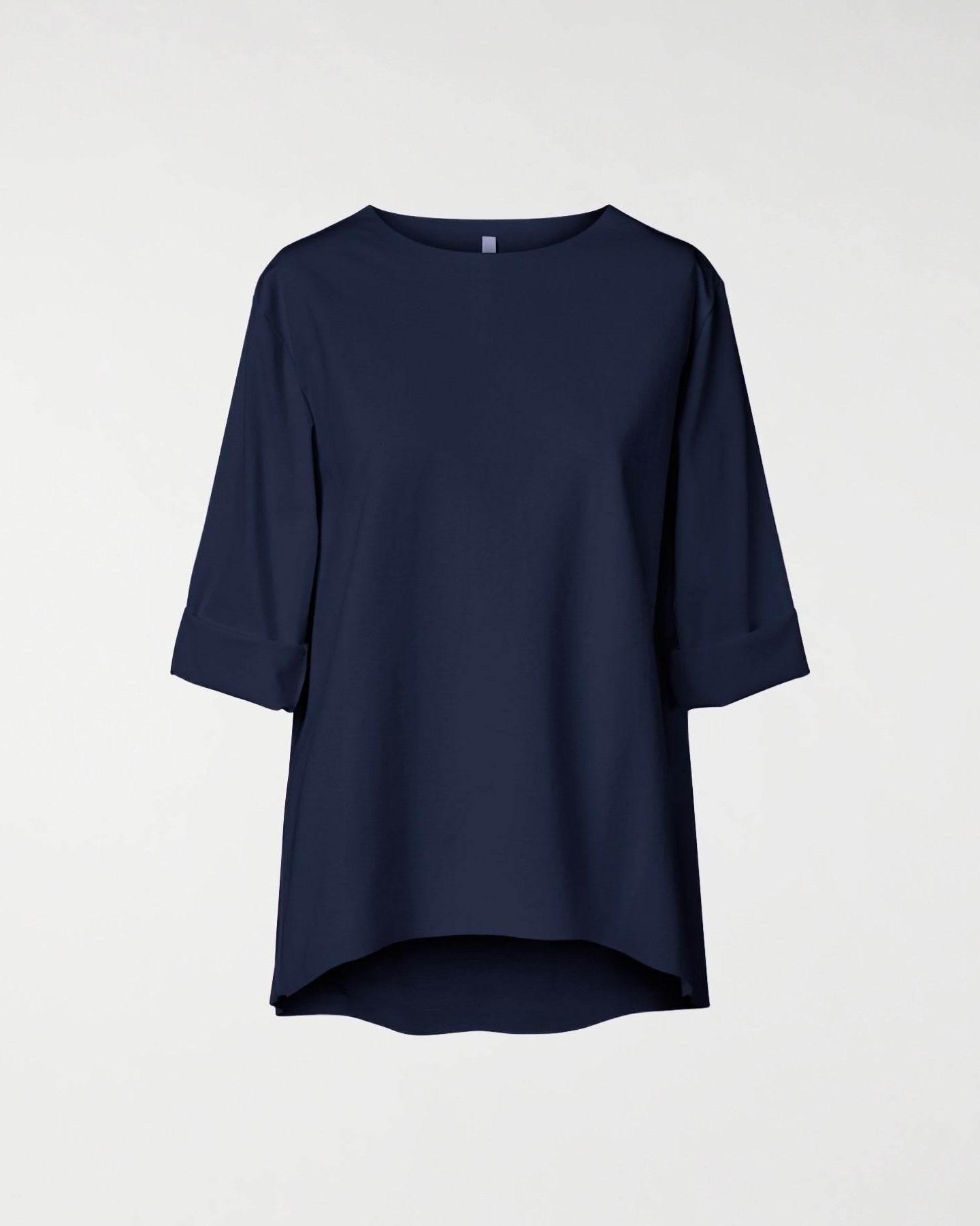 CAMISETA STRETCH EN PUNTO MILANO