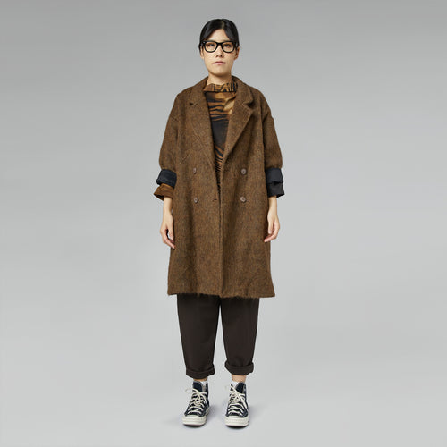 BLUSA A COSTINE CON STAMPA