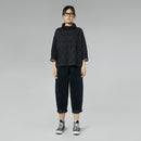 STRAIGHT TROUSERS IN VELVET FABRIC BORDEAUX