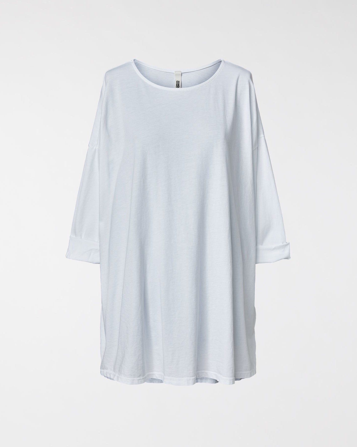 EINFACHES LOCKER SITZENDES JERSEY WEISS