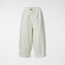 COTTON PANTS OFF WHITE