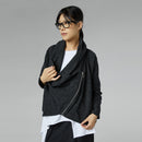 MÉLANGE JACKET WITH SIDE ZIP