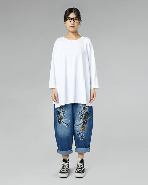 BASIC LOOSE-FITTING JERSEY