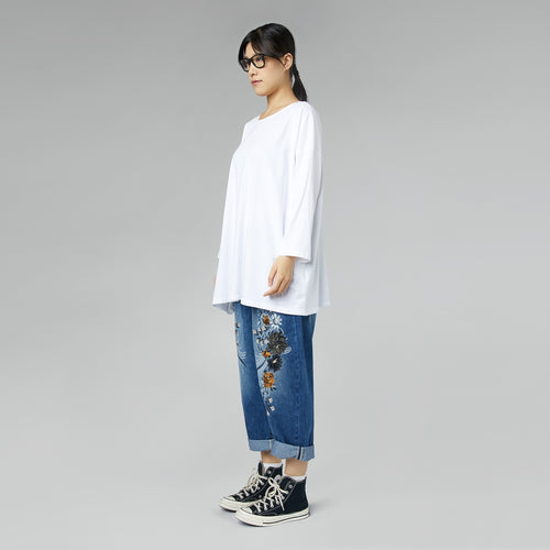BASIC LOOSE-FITTING JERSEY