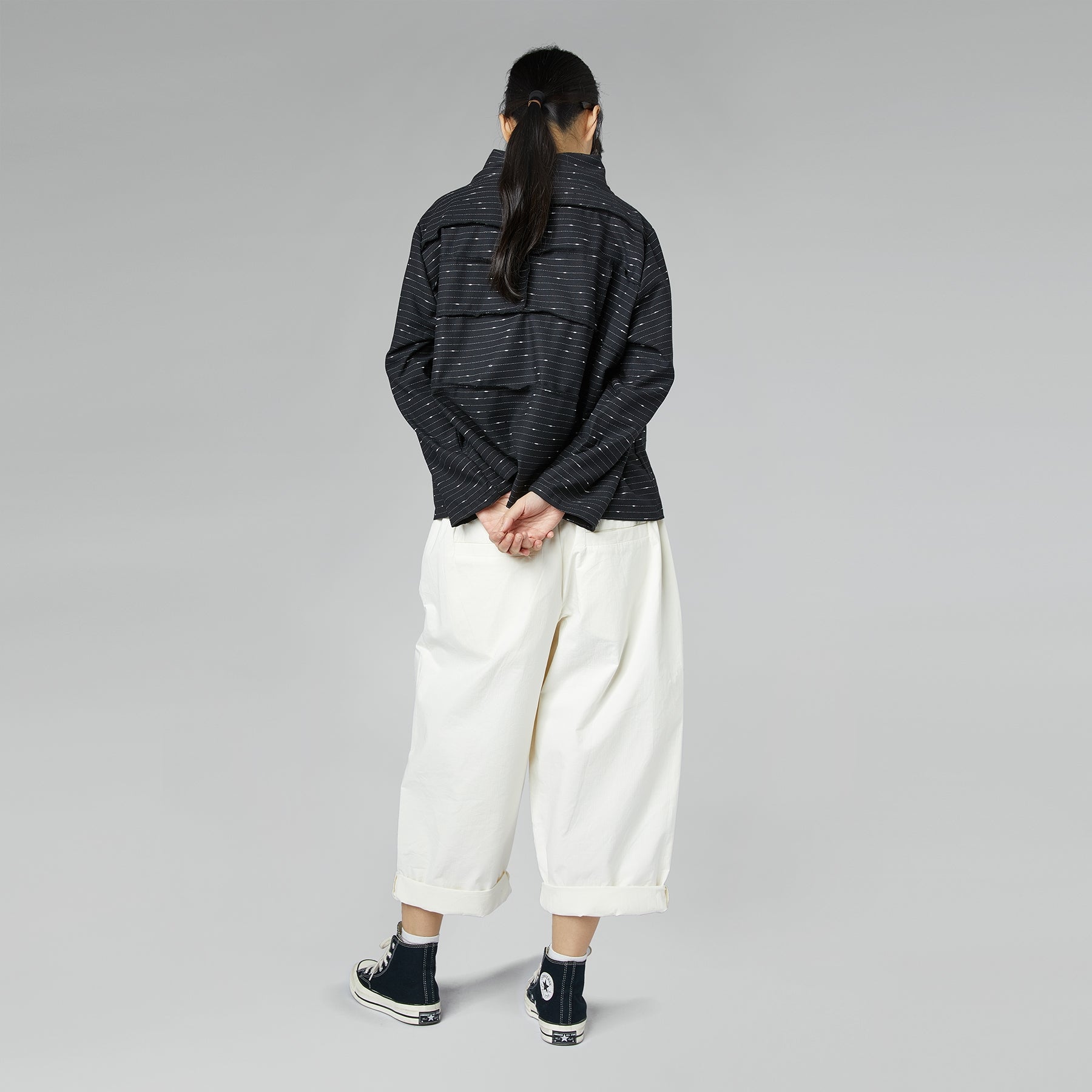 COTTON PANTS OFF WHITE