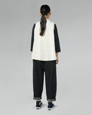 PANTALONES EN TELA DE ECLOSIÓN ESTAMPADA