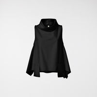 VEST WITH FRONTAL POCKETS BLACK