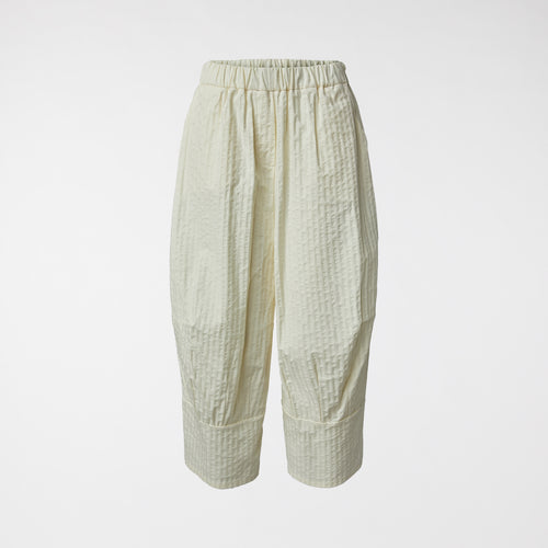 PANTALONI SEERSUCKER BIANCO