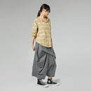 COTTON TARTAN SHIRT WHITE