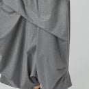 SKORT WITH PLEATS GRAY