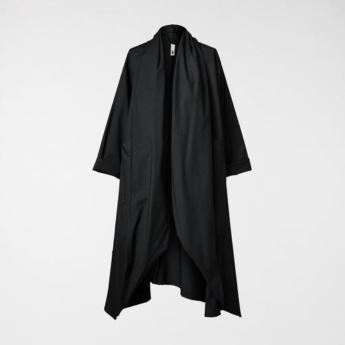 KARDIGAN Z MATERIAŁU Z EFEKTEM TAFETY W KOLORZE BIAŁYM