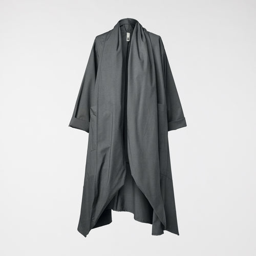 CARDIGAN IN TESSUTO EFFETTO TAFFETÀ BIANCO