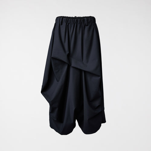 SKORT WITH PLEATS BLUE