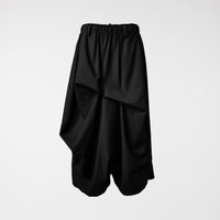 SKORT WITH PLEATS BLACK