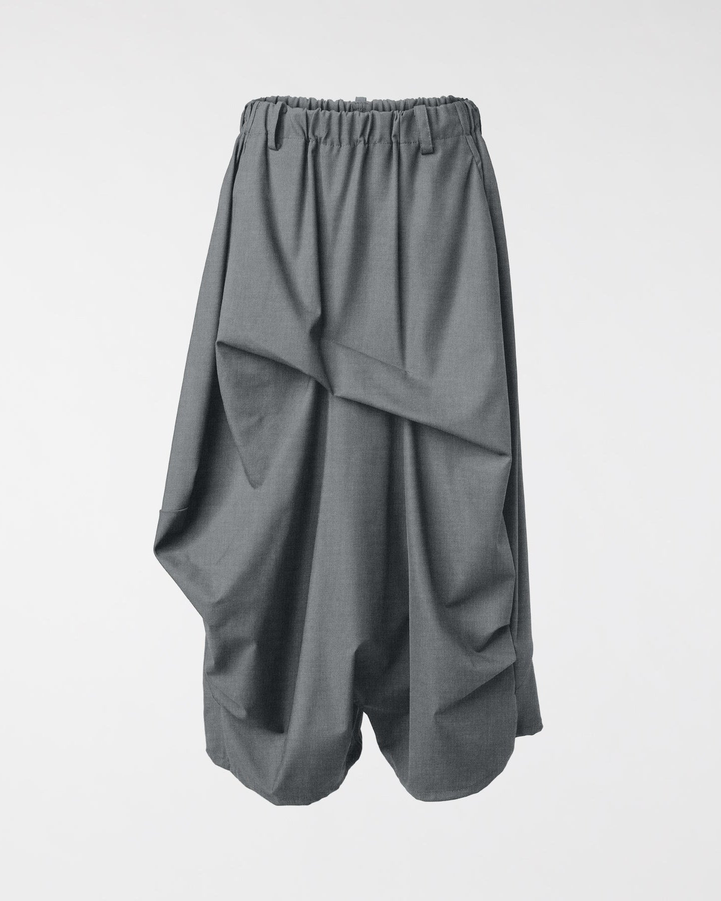 SKORT WITH PLEATS GRAY