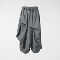 SKORT WITH PLEATS GRAY