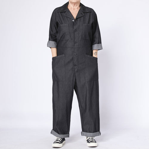 SUIT IN COTTON JEANS