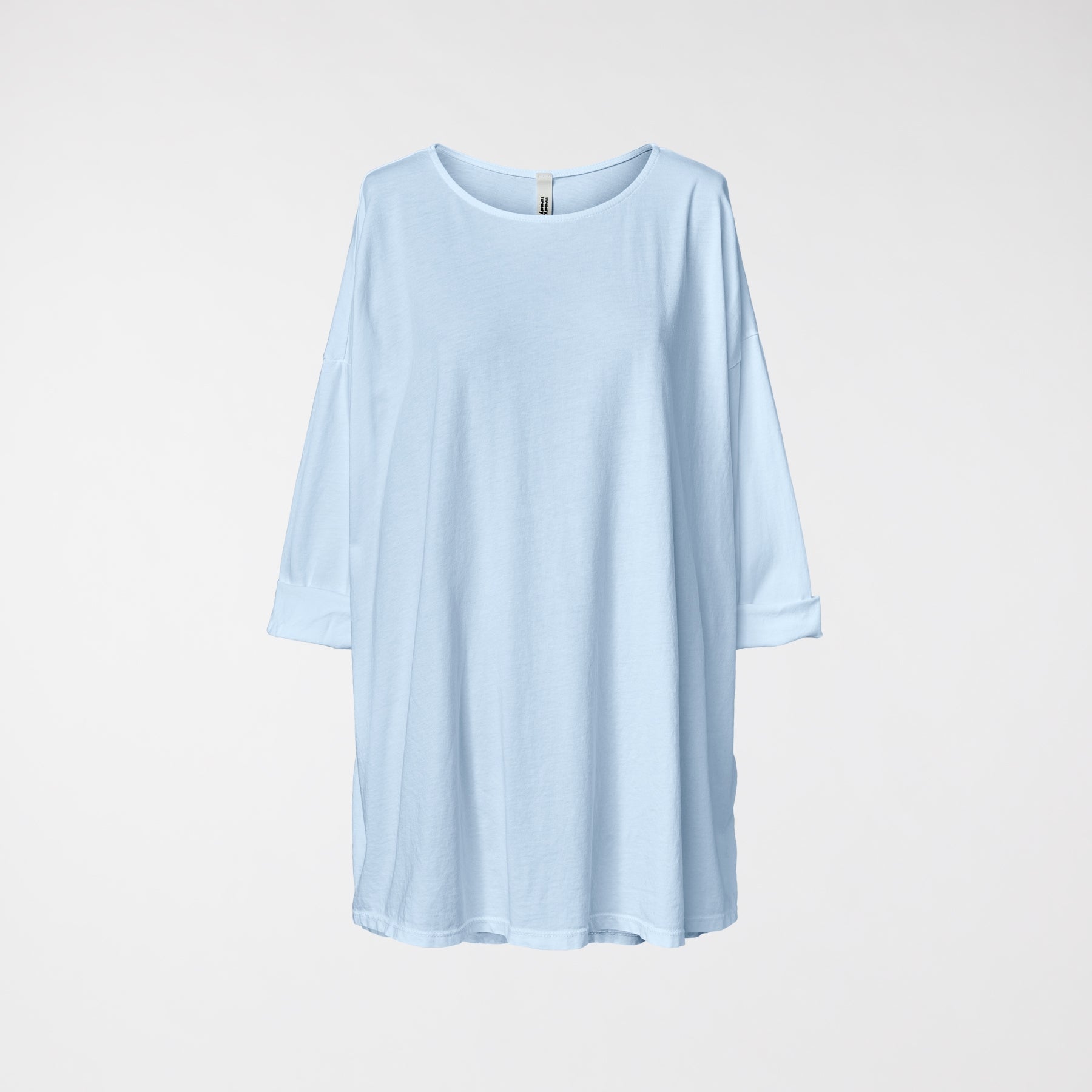 BASIC LOOSE-FITTING JERSEY SKY BLUE