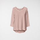 CASUAL T-SHIRT IN COTTON FABRIC PINK