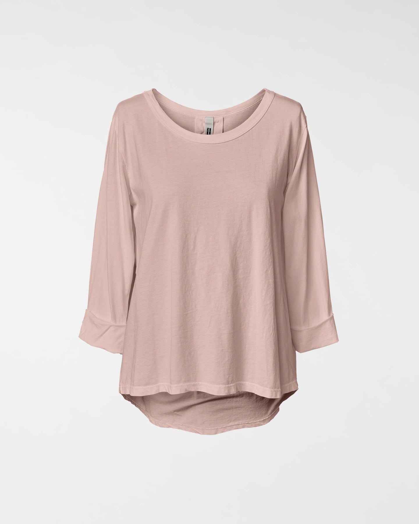 CAMISETA CASUAL DE ALGODÓN ROSA