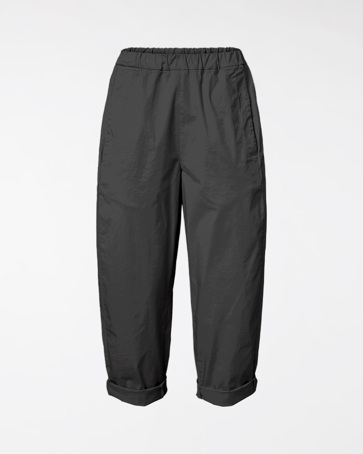 REGULAR FIT TROUSERS IN COTTON FABRIC GRAY