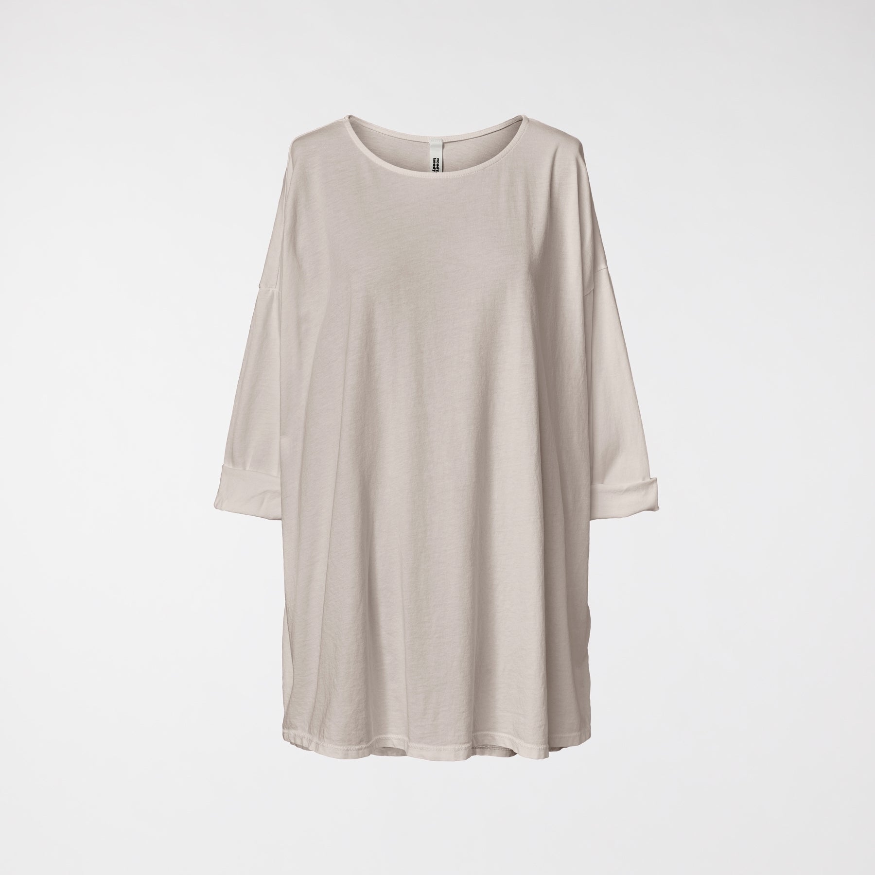 BASIC LOOSE-FITTING JERSEY BEIGE