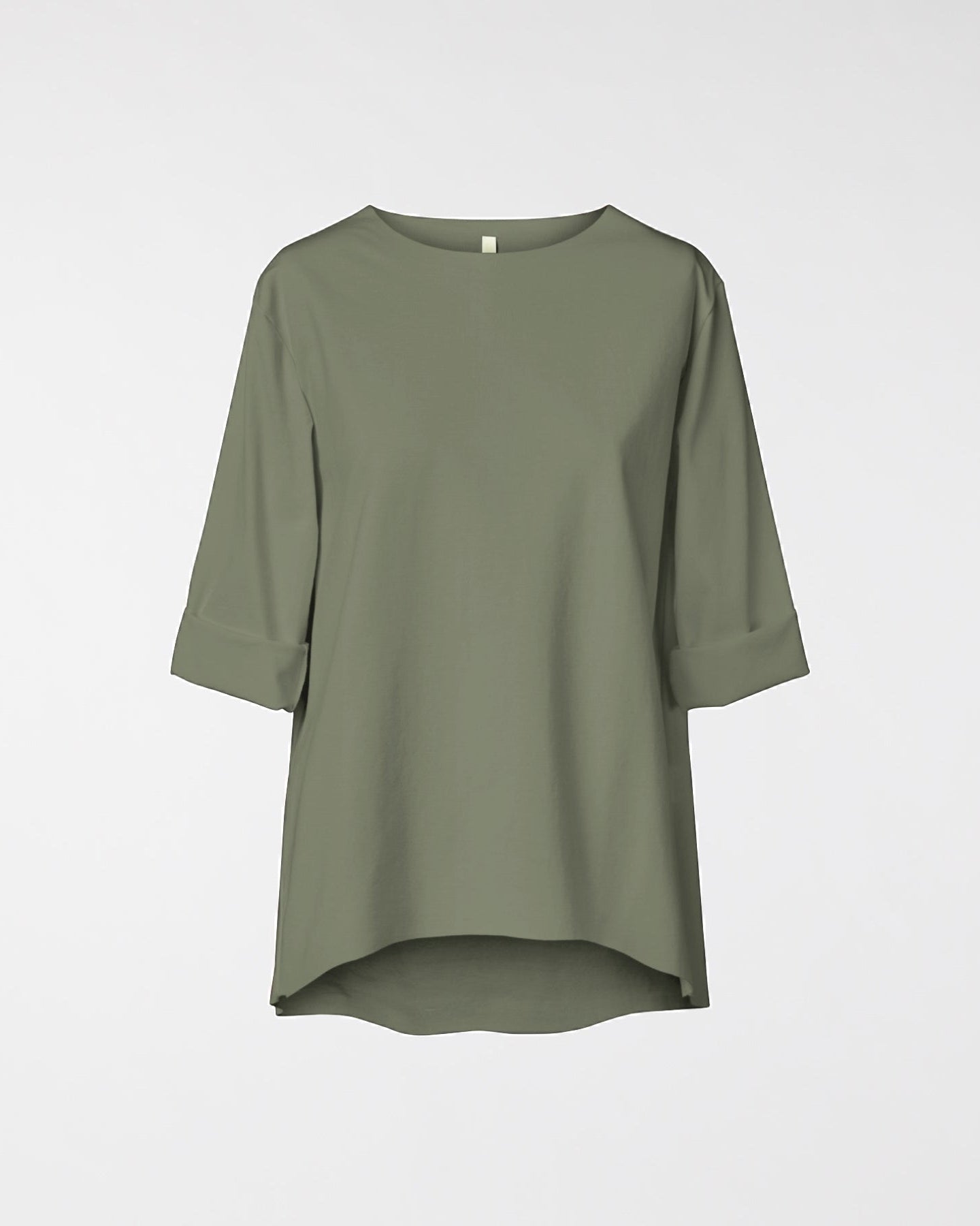 CAMISETA STRETCH EN PUNTO MILANO