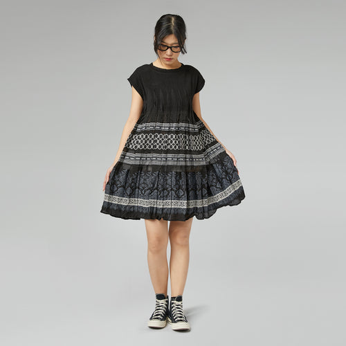 ETHNIC FANTASY MINI DRESS