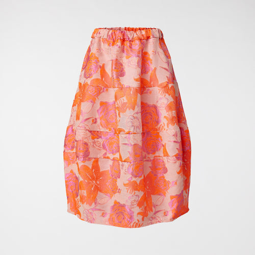 FLOWER SKIRT ORANGE
