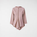ASYMMETRIC SWEATSHIRT PINK