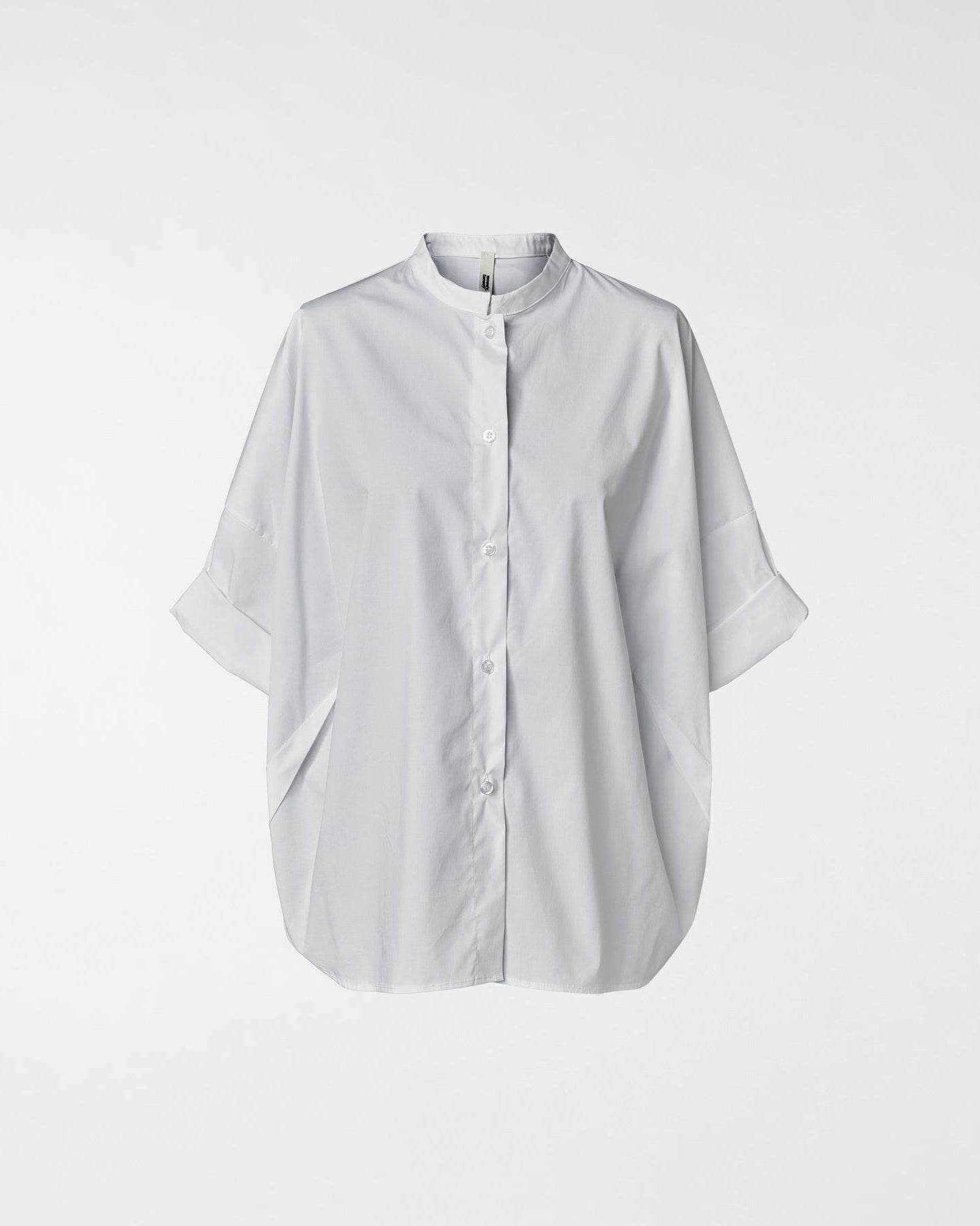 KOREAN COLLAR SHIRT WHITE