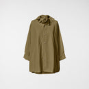 CAMICIA ORIGAMI NERA