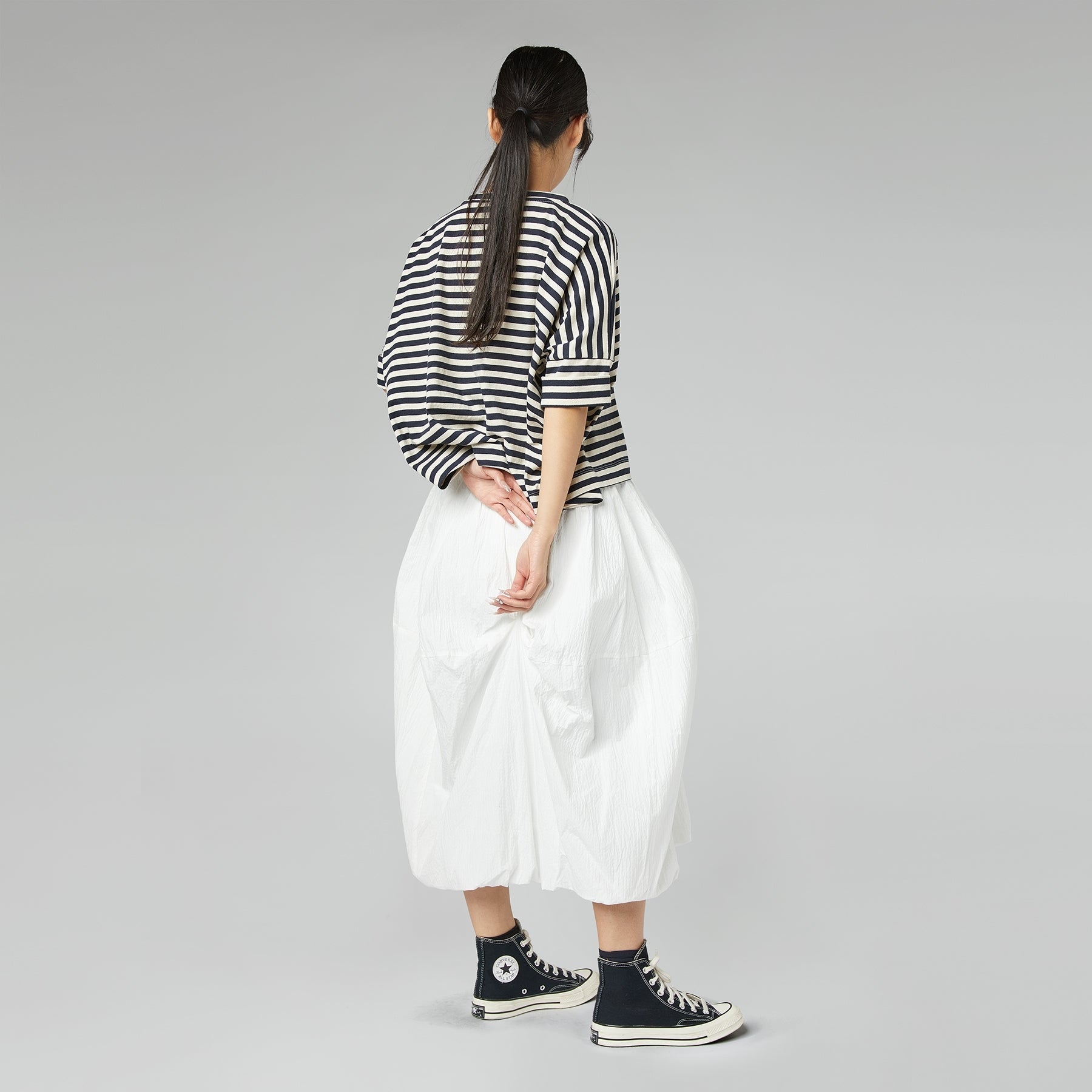 BALLOON SKIRT WHITE – Wendy Trendy s.r.l.