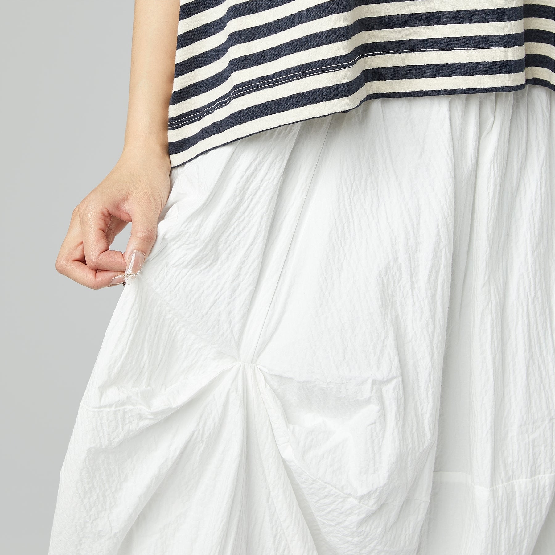 BALLOON SKIRT WHITE – Wendy Trendy s.r.l.