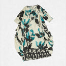 FLOWER DRESS SKY BLUE