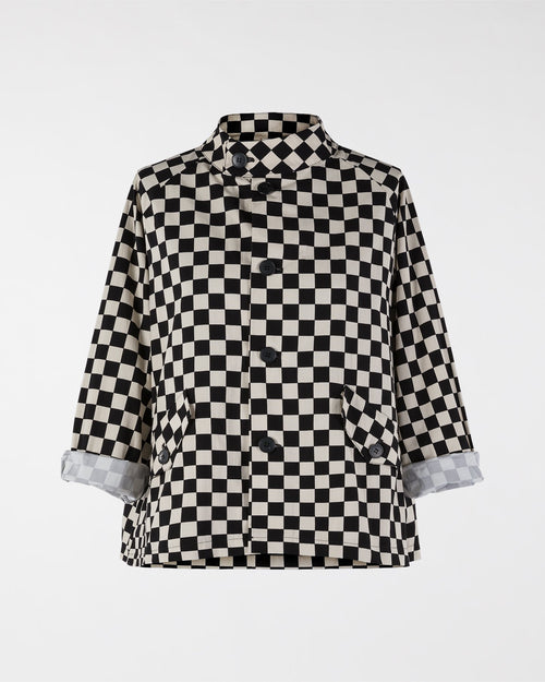 CHECKERED KOREAN JACKET