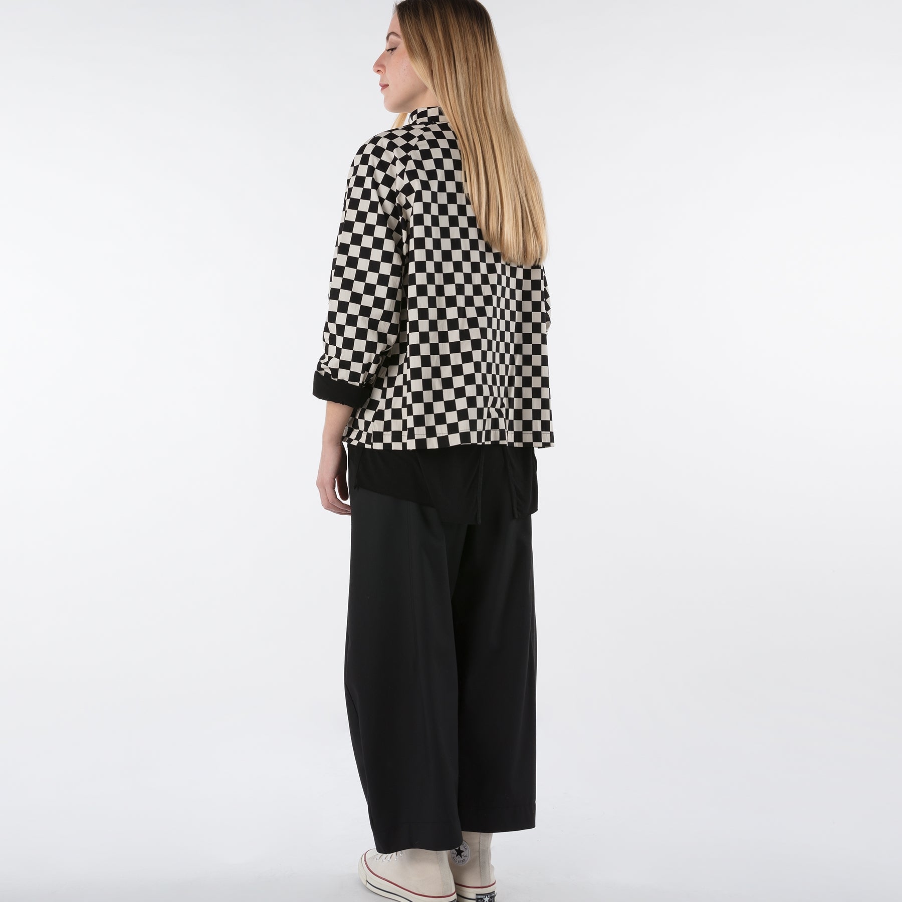 CHECKERED KOREAN JACKET