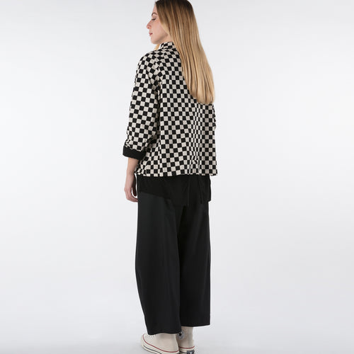 CHECKERED KOREAN JACKET