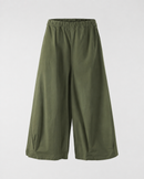 COTTON WIDE LEG TROUSERS