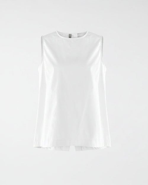 BLUSA CON CHIUSURA POSTERIORE