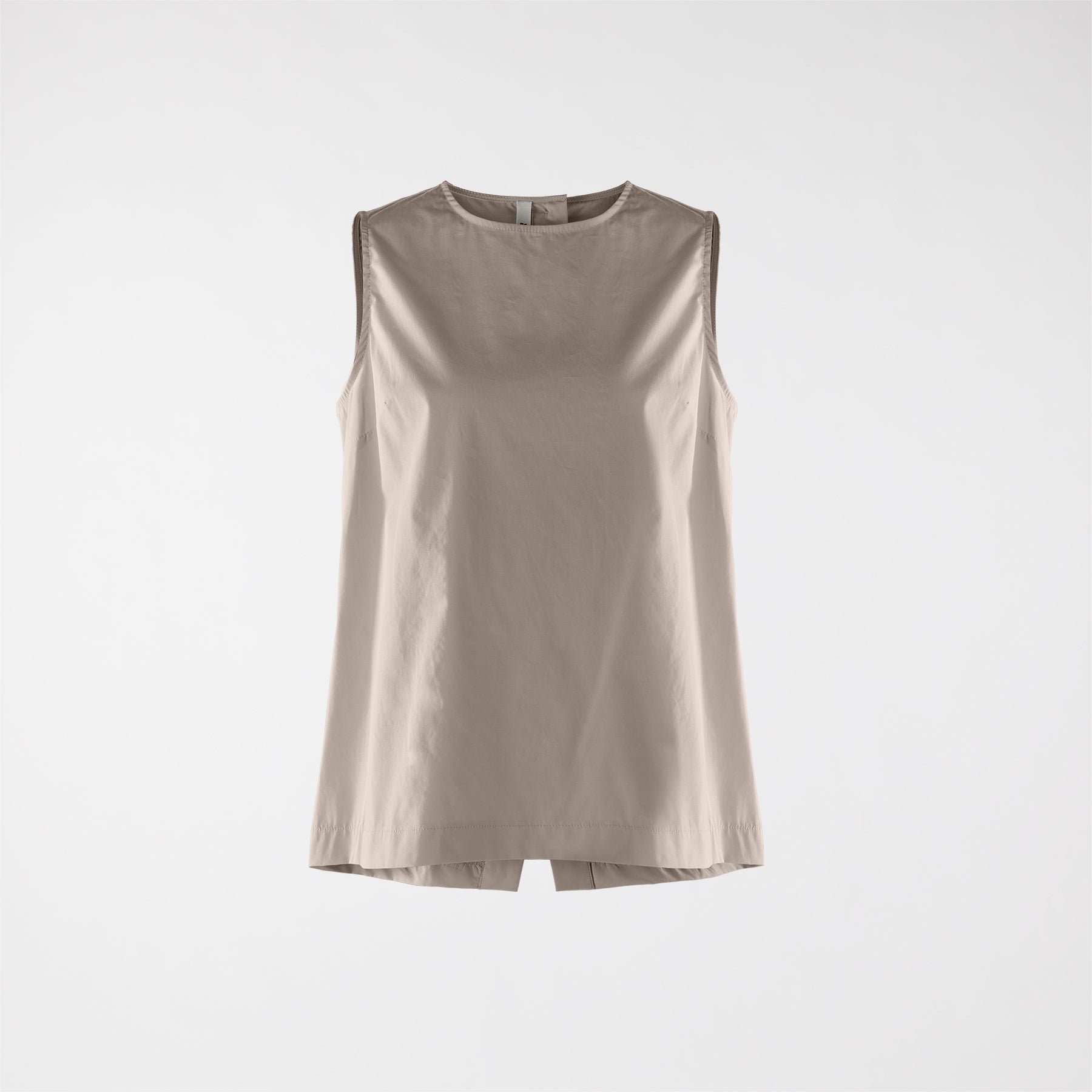 BLUSA CON CHIUSURA POSTERIORE
