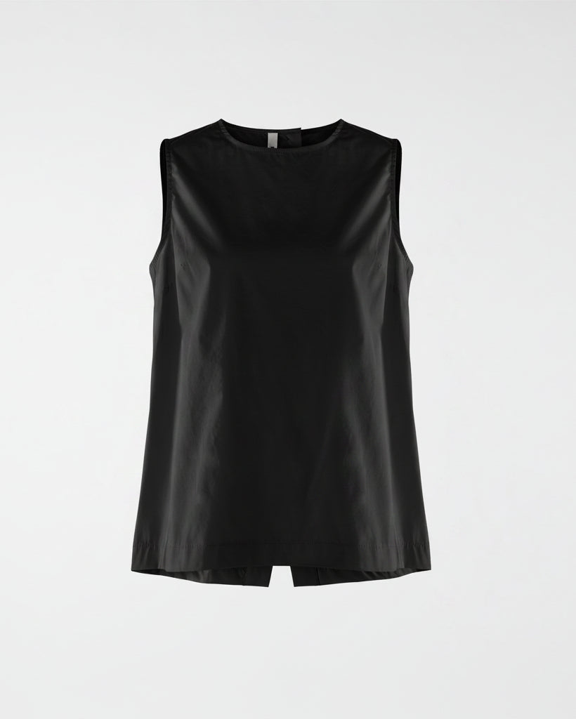 BLUSA CON CHIUSURA POSTERIORE