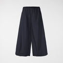 COTTON WIDE LEG TROUSERS