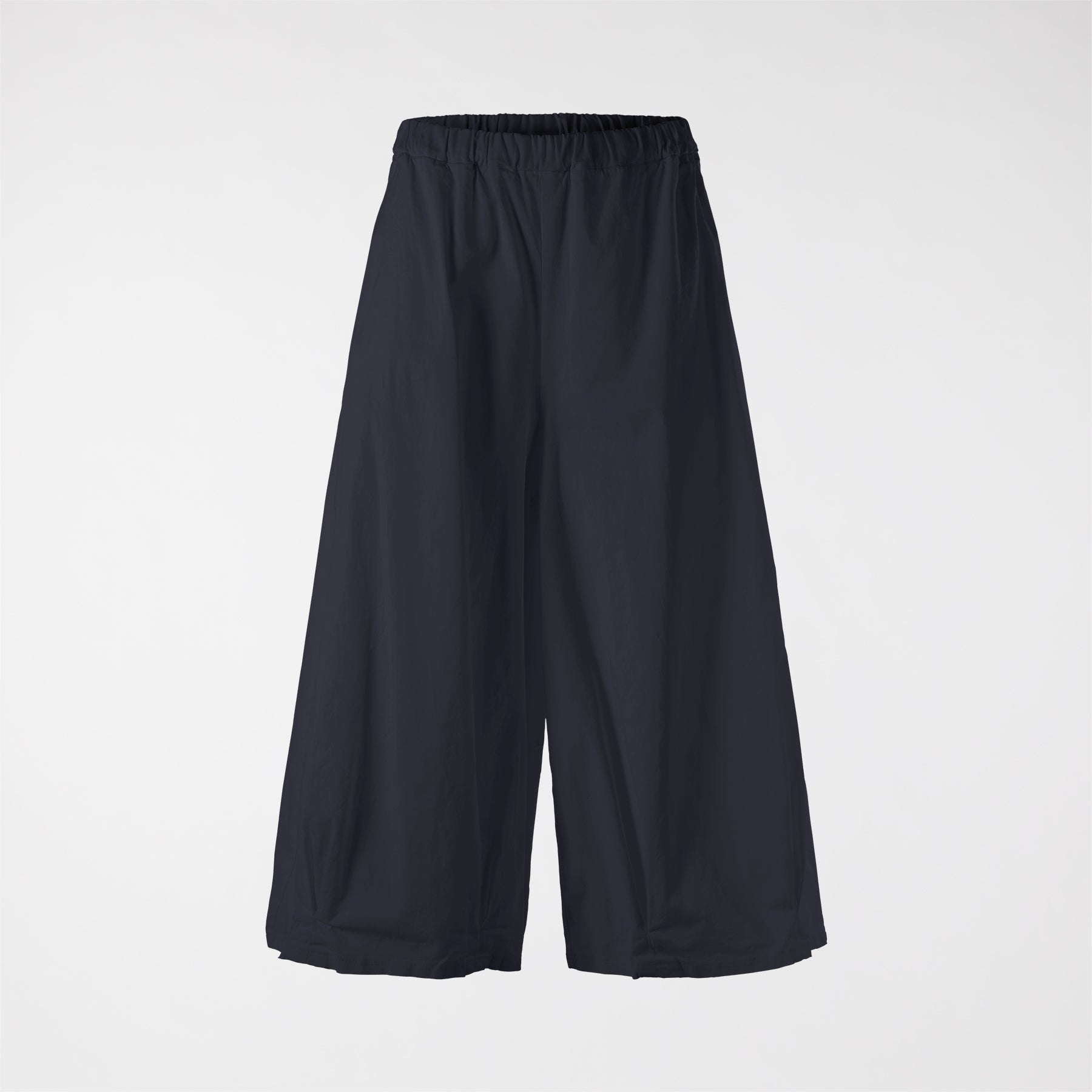COTTON WIDE LEG TROUSERS