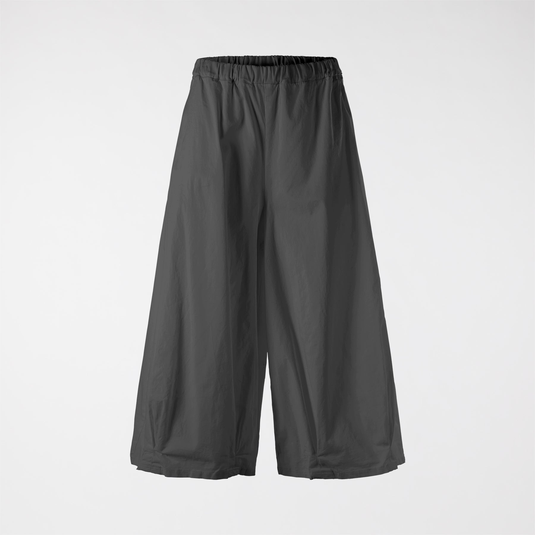 COTTON WIDE LEG TROUSERS