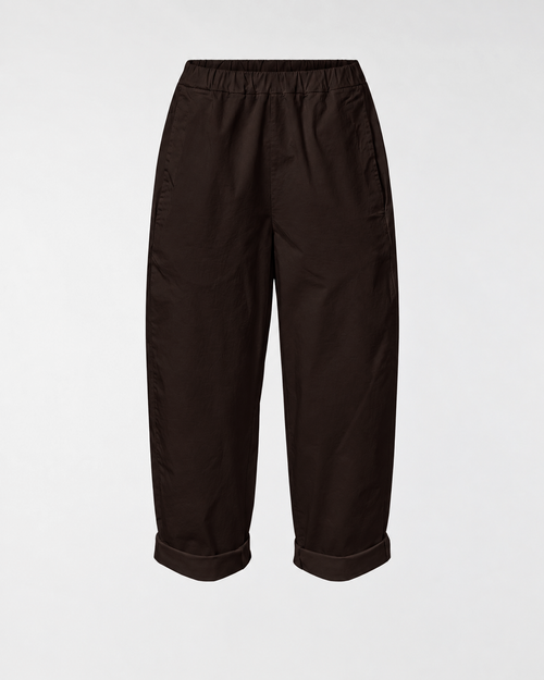REGULAR FIT TROUSERS IN COTTON FABRIC