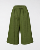 WIDE LEG VELVET TROUSERS