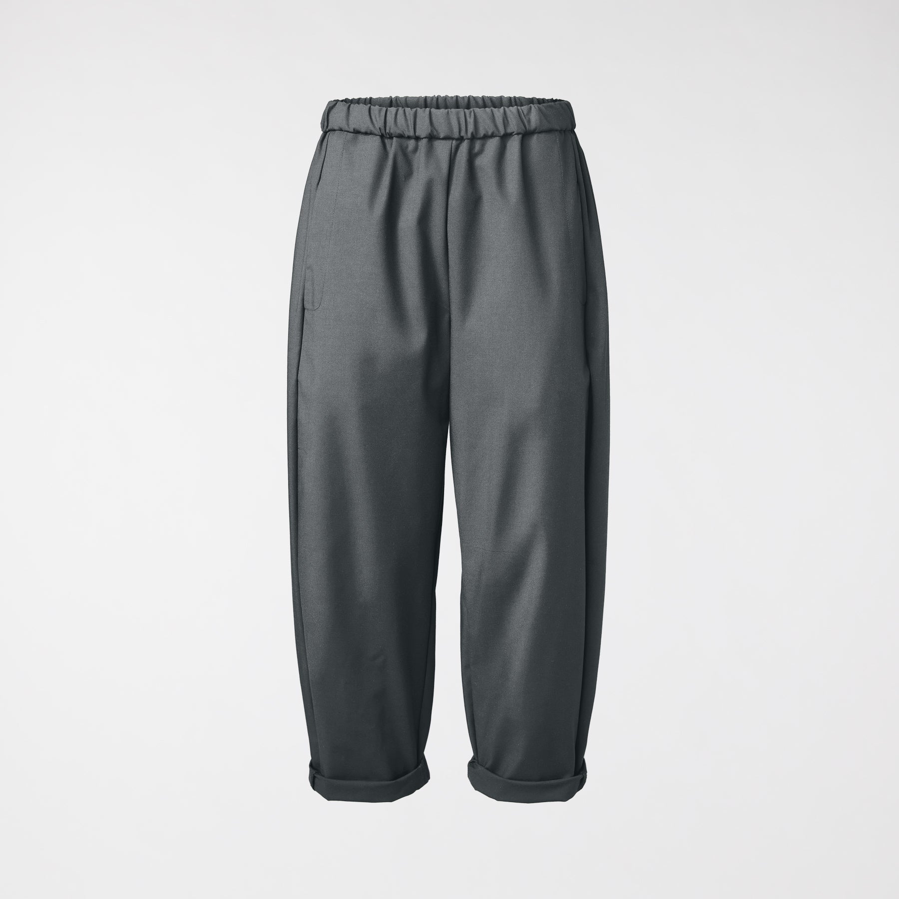 STRAIGHT TWILL TROUSERS