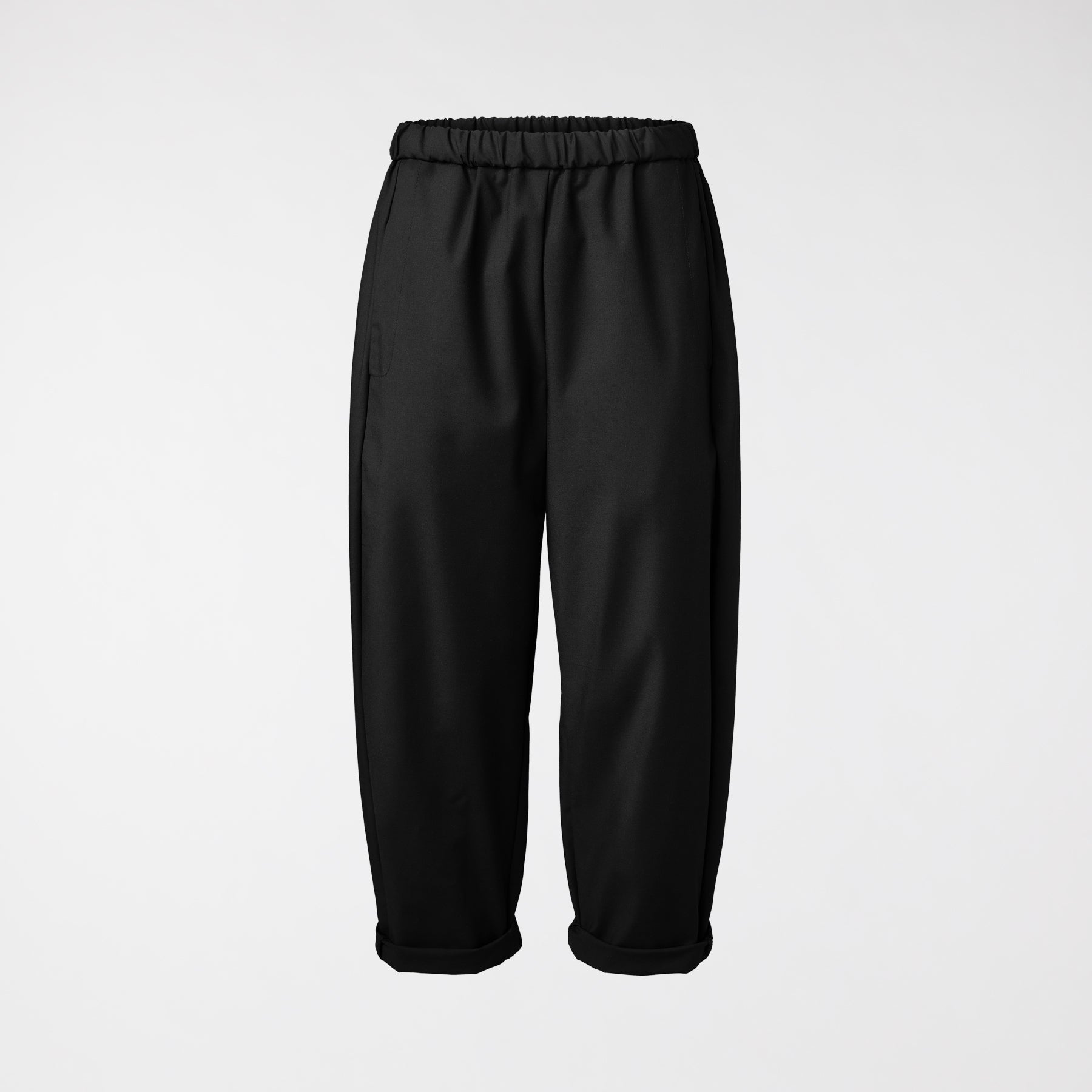 STRAIGHT TWILL TROUSERS